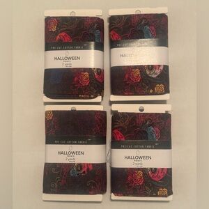 Halloween Pre-Cut Cotton Fabric Bundle - Multicolor